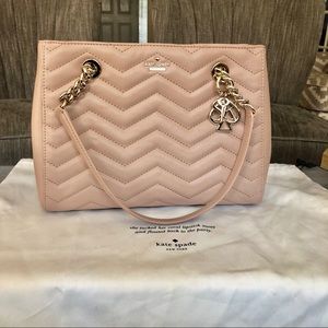 Kate Spade Reese Park Chevron Tote
